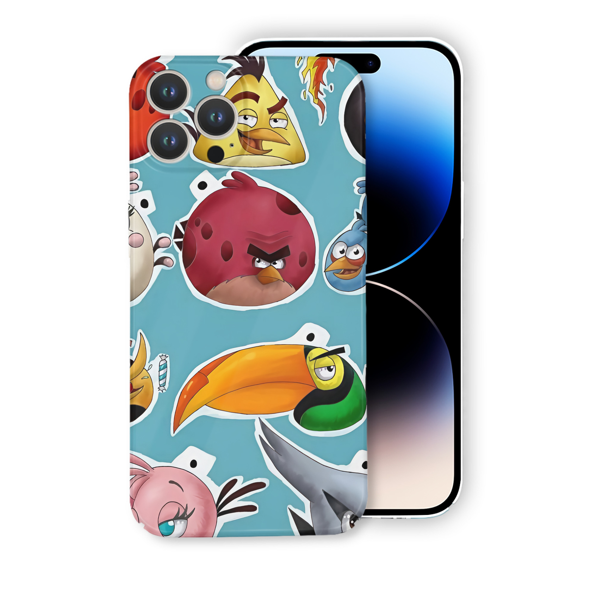 （画像用） Angry Birds アングリーバード 【iPhone 14シリーズ対応】ハードケース